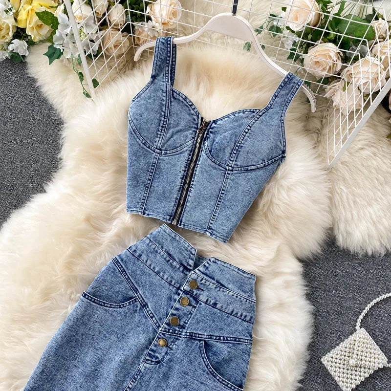 Ensembles Pour Femme En Jeans