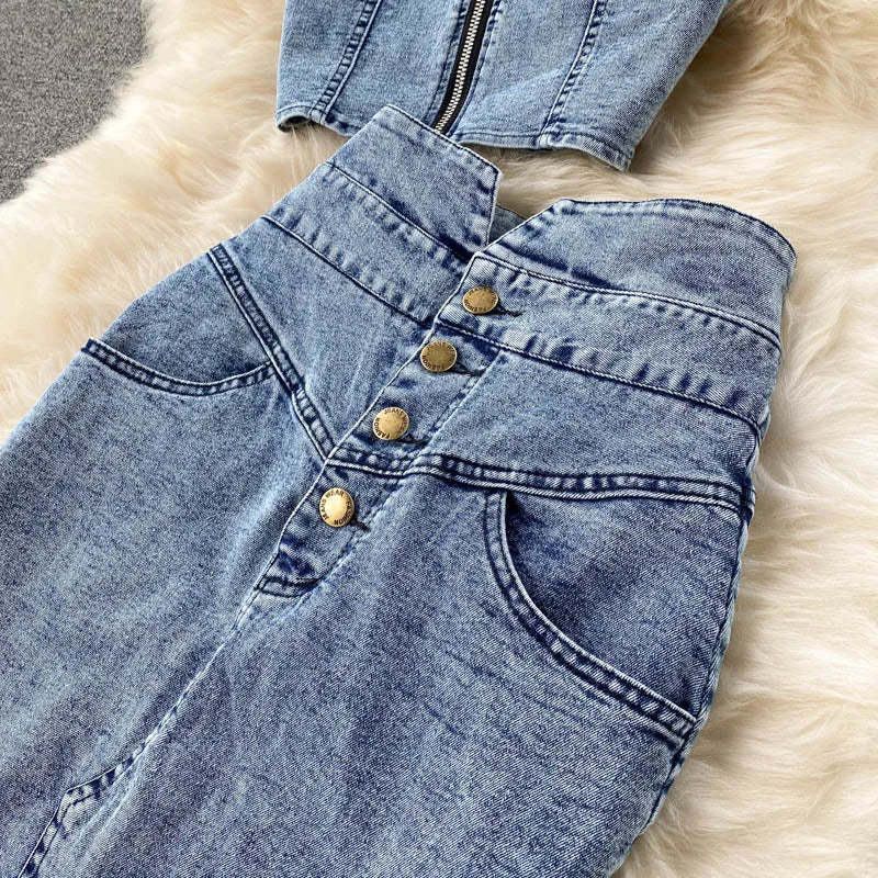 Ensembles Pour Femme En Jeans