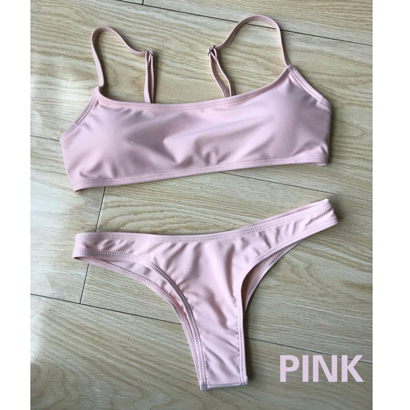 Maillot Bikini 2 Pièces Plusieurs Coloris