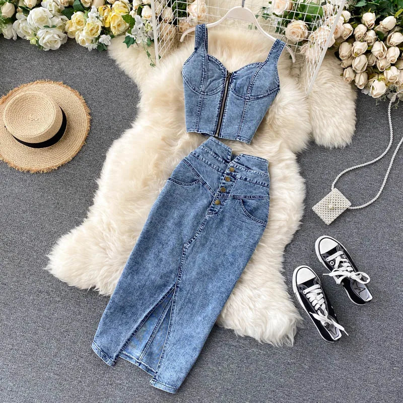 Ensembles Pour Femme En Jeans