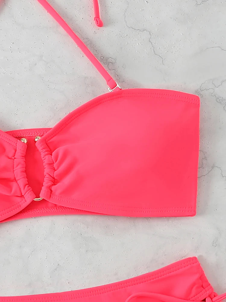 Maillot De Bain Bikini Coloré
