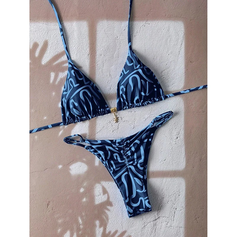 Bikini Brésilien Léopard