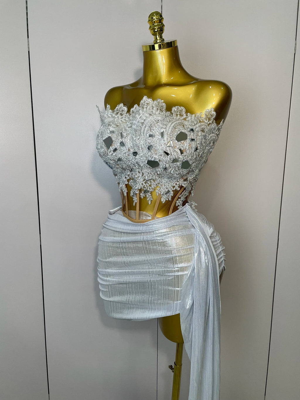 Robe À Paillettes Dos Nu