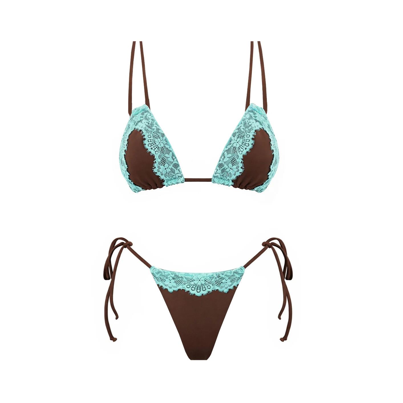 Ensemble Bikini 3 Pièces En Dentelle 2026