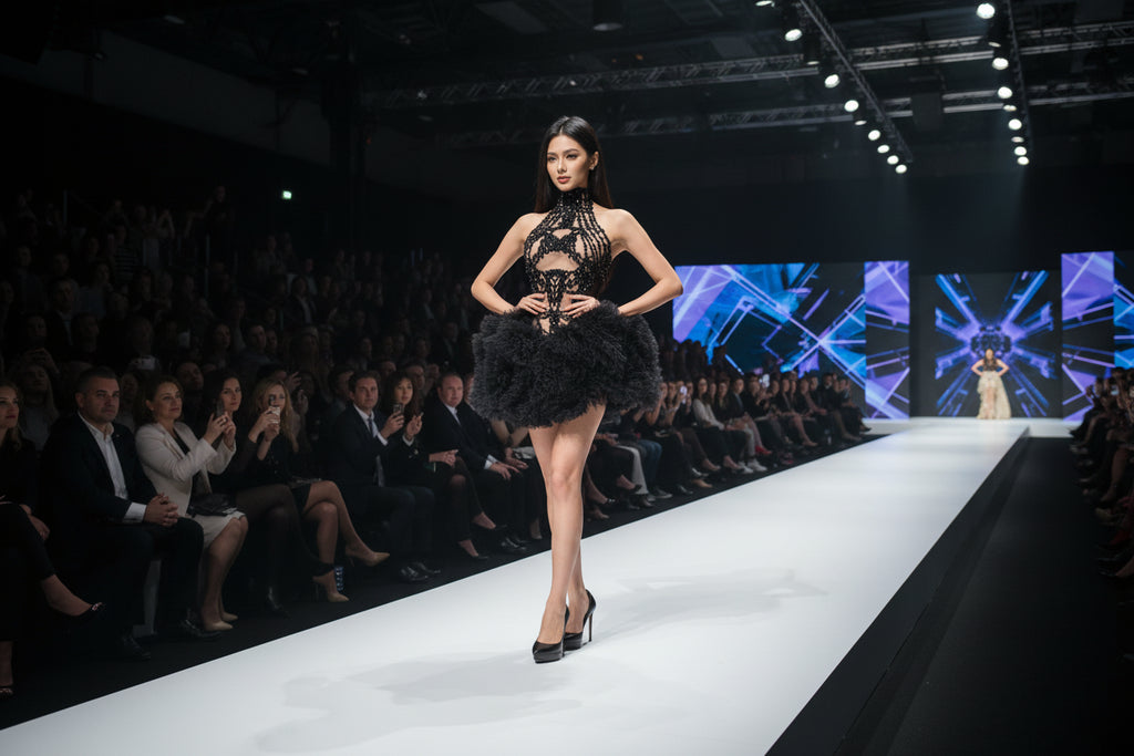 Robe De Cocktail Mini Sexy  En Maille