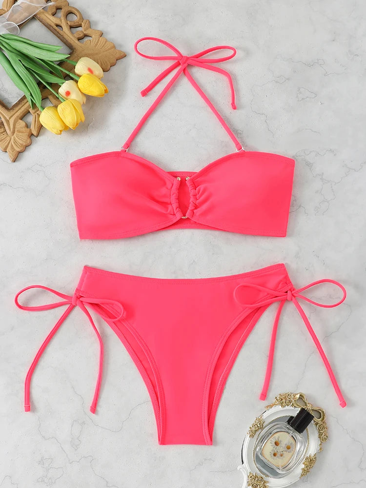 Maillot De Bain Bikini Coloré
