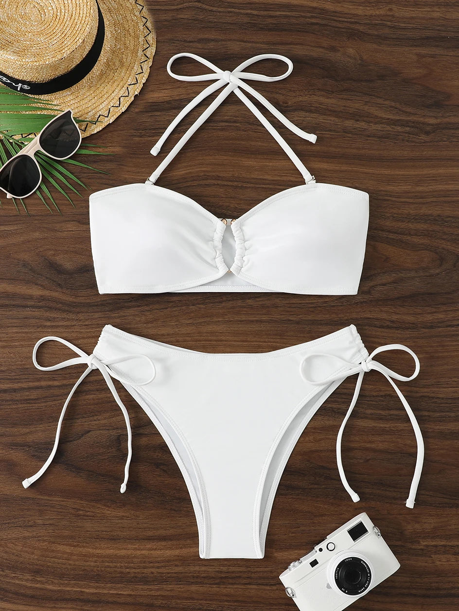 Maillot De Bain Bikini Coloré