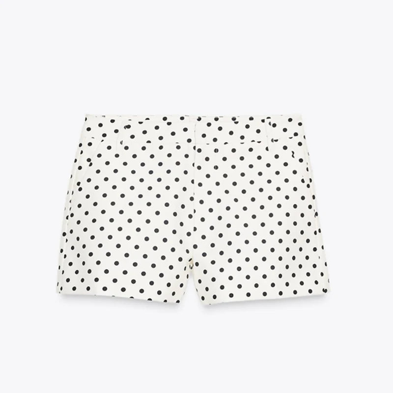 Ensemble À Pois Veste Et Short
