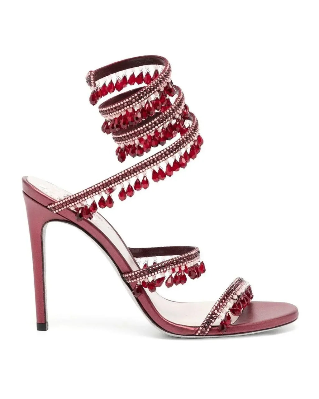Sandales À Talons Aiguilles Strass
