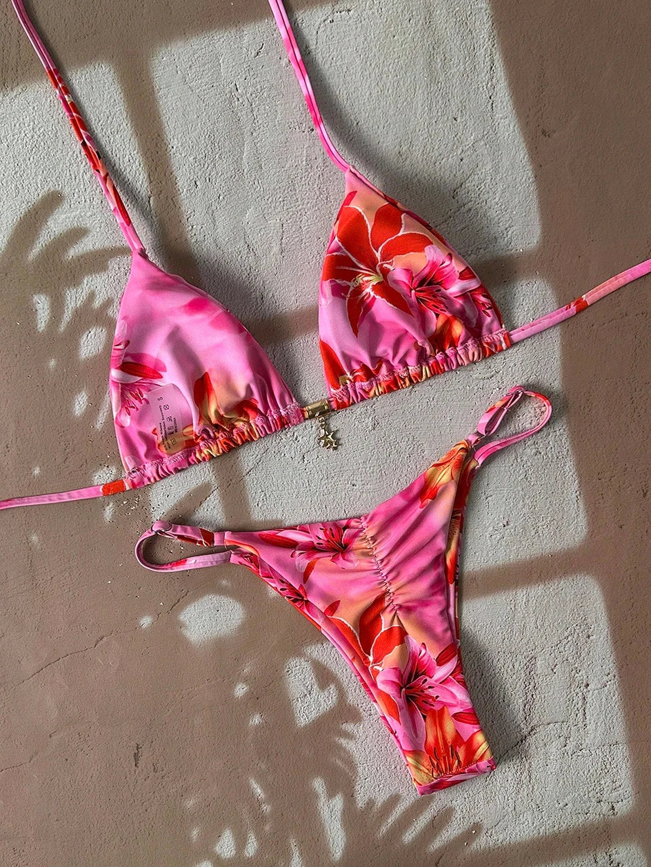 Bikini Brésilien Léopard