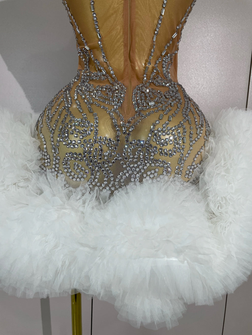 Robe De Cocktail Mini Sexy  En Maille