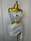 Robe À Paillettes Dos Nu