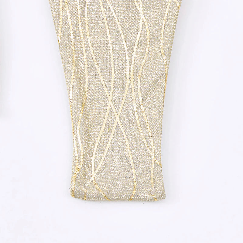 Maillot De Bain Bikini Doré
