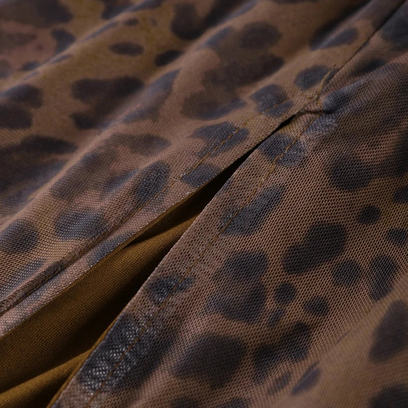 Robe Dos Nu Leopard