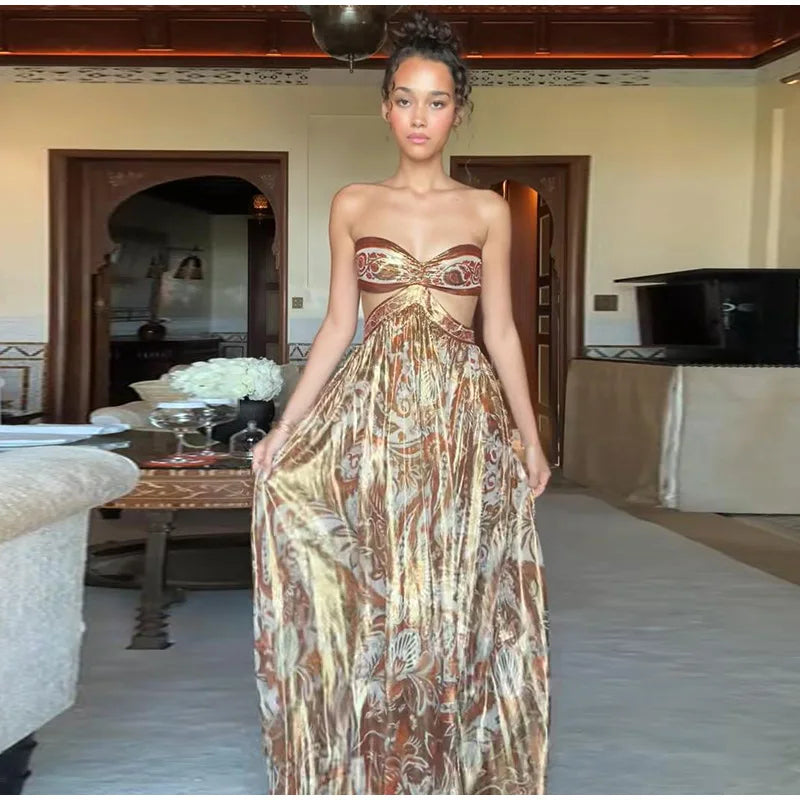 Robe Dos Nu Leopard