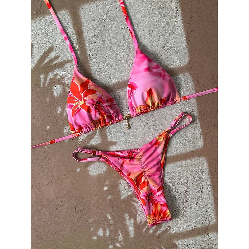 Bikini Brésilien Léopard