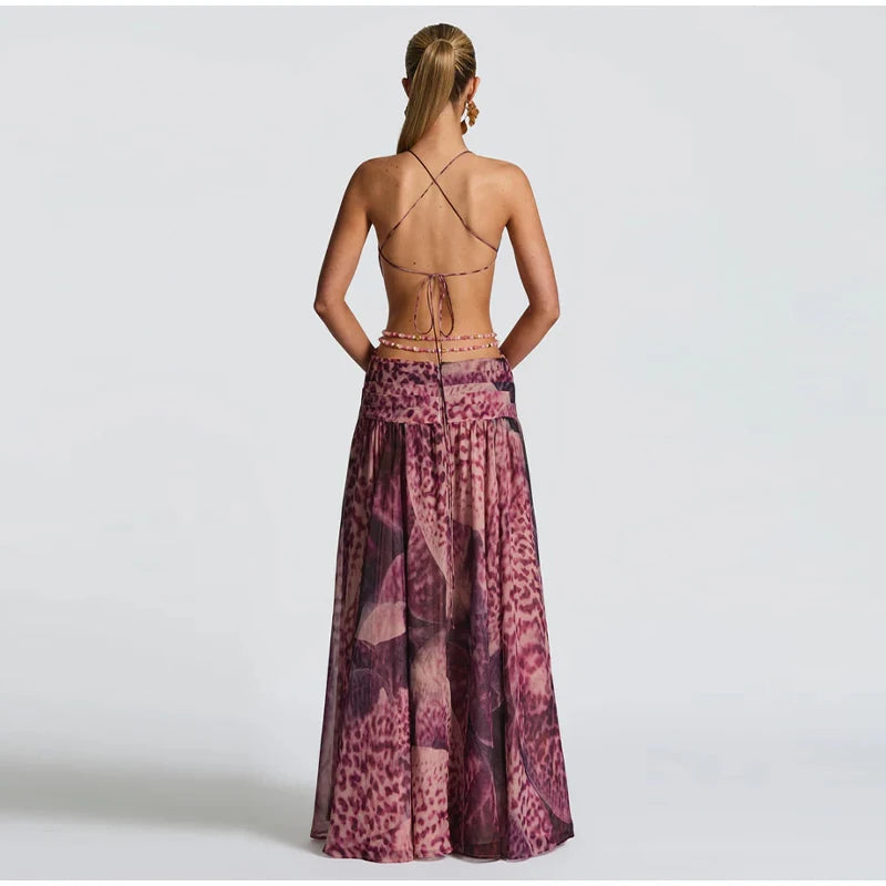 Robe Dos Nu Leopard