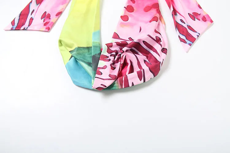 Robe Colorée Latina