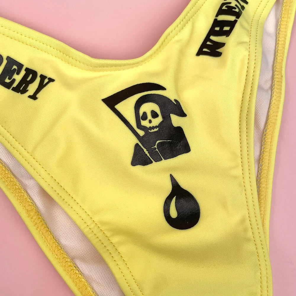 Bikinis Taille Haute Bas Triangle