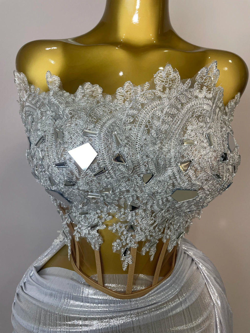 Robe À Paillettes Dos Nu