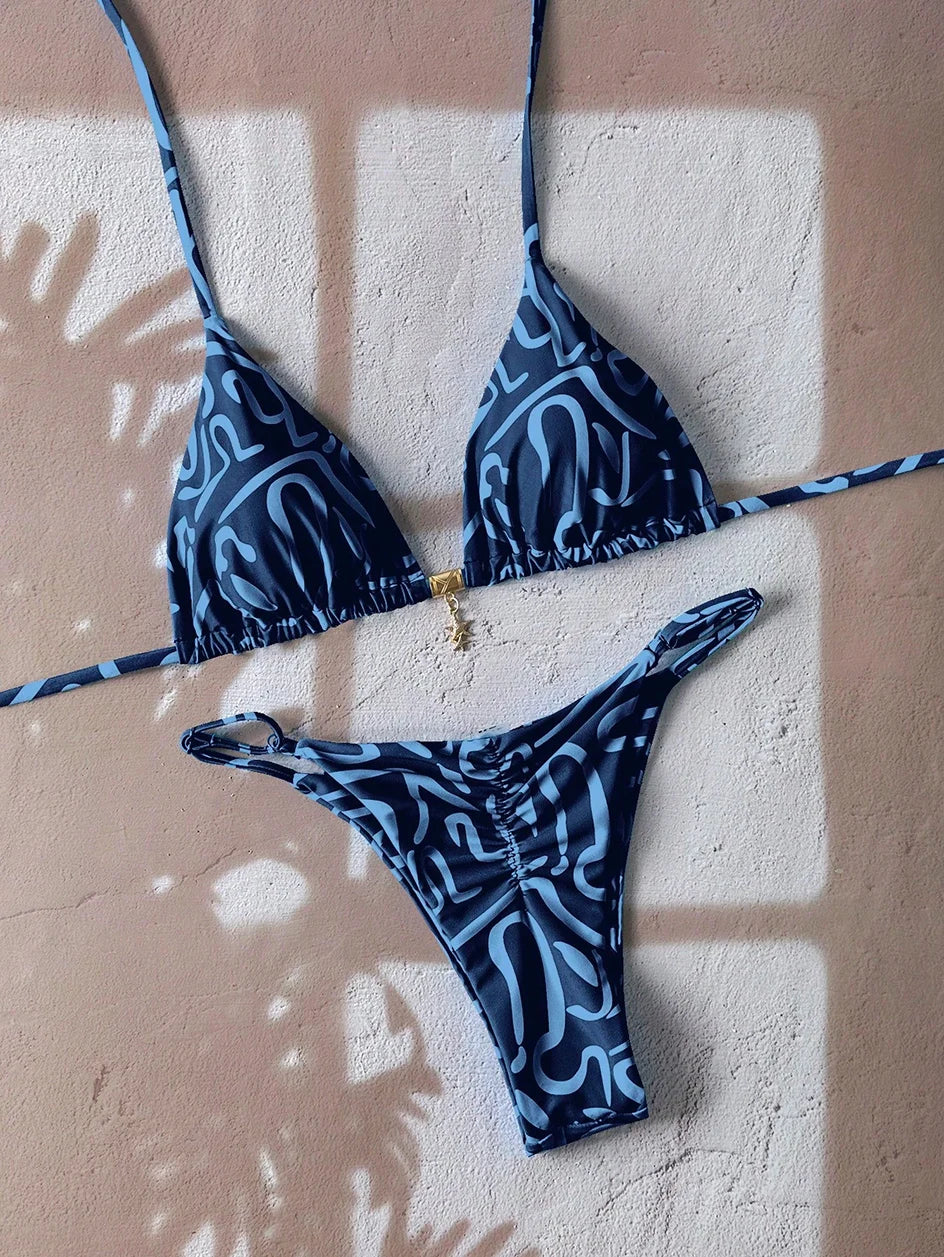 Bikini Brésilien Léopard