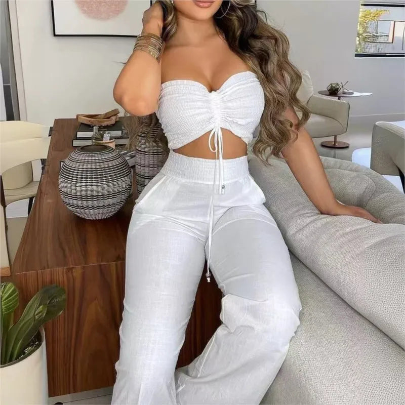Ensembles 2 Pièces Brassière Pantalon Slim