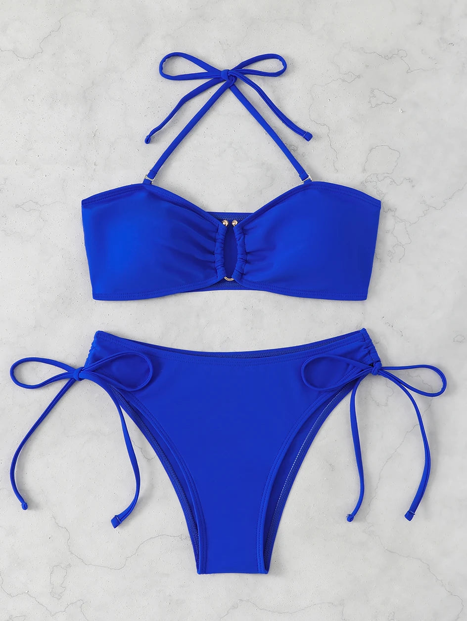 Maillot De Bain Bikini Coloré