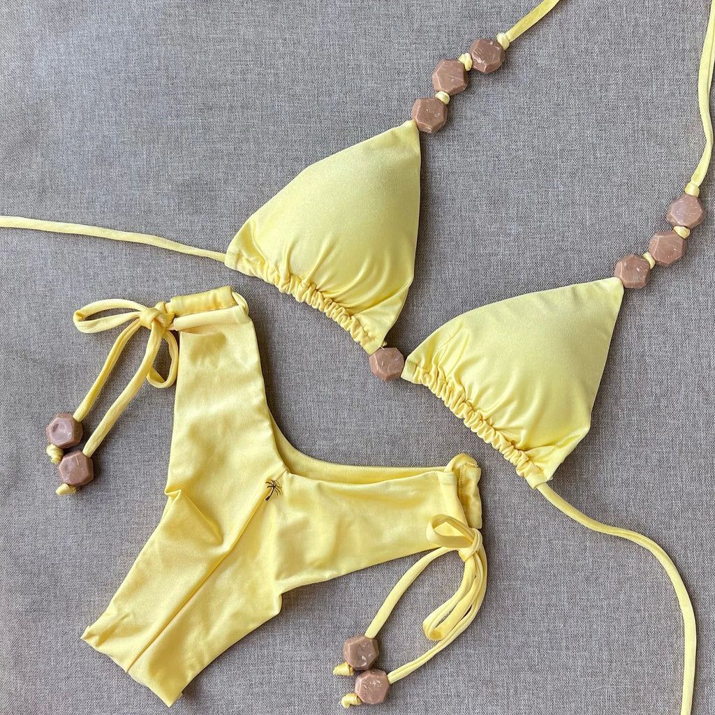 Ensembles De Bikinis  Sexy  String Pour Femmes.