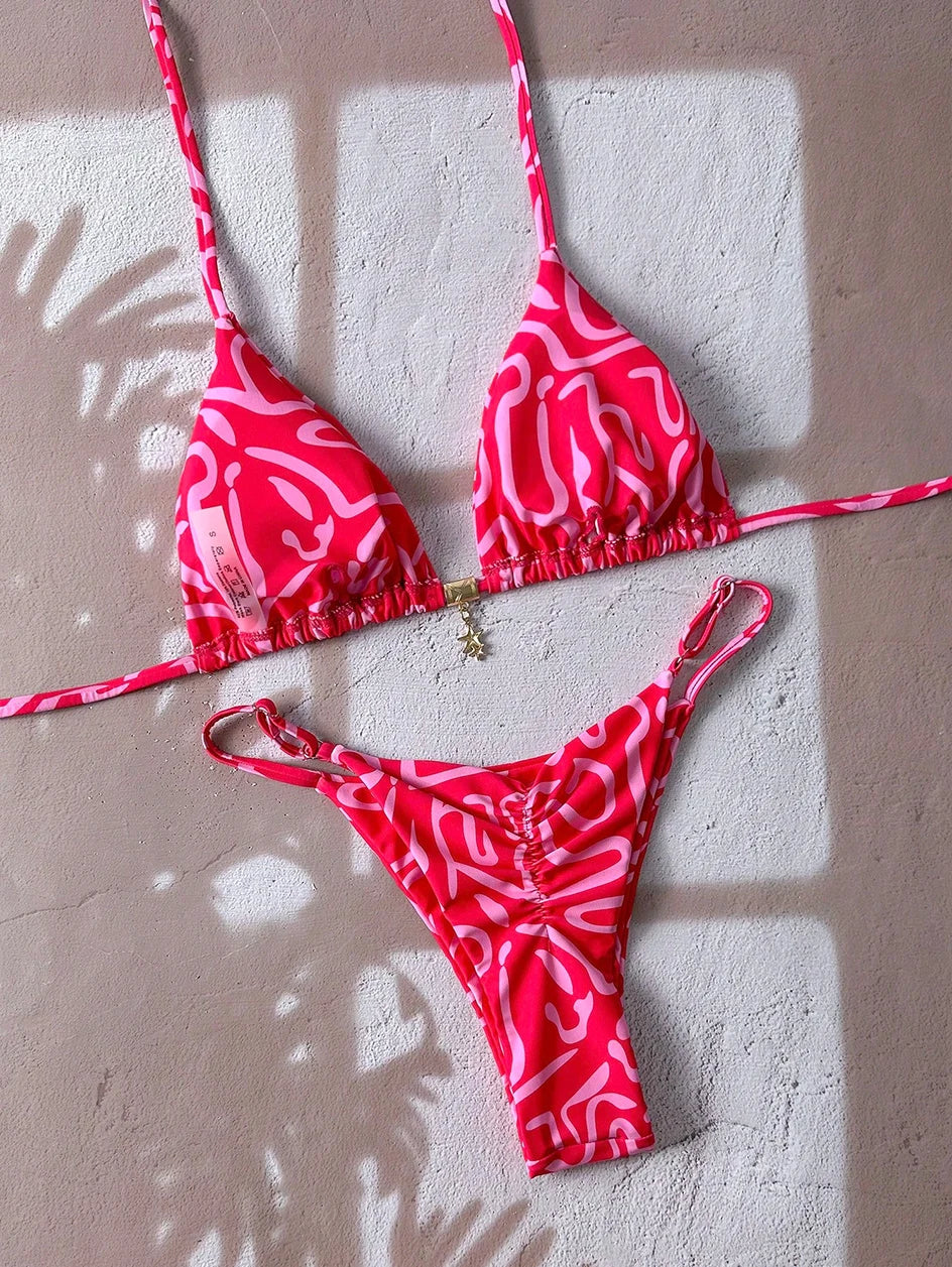 Bikini Brésilien Léopard