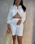 Ensembles Blanc Pour Soirée Chic