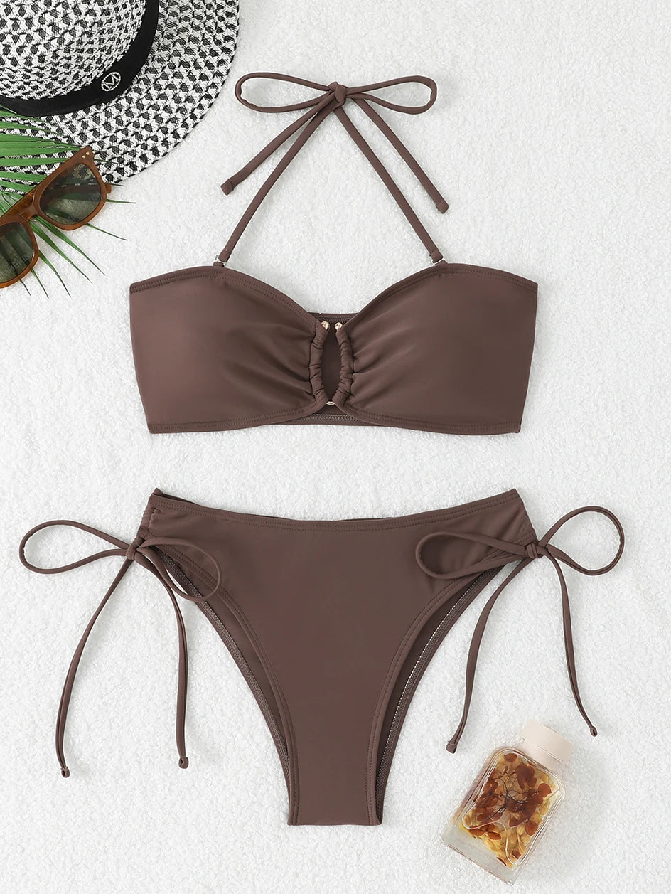 Maillot De Bain Bikini Coloré